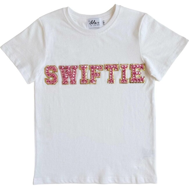 Pink Crystal SWIFTIE T-shirt - T-Shirts - 1