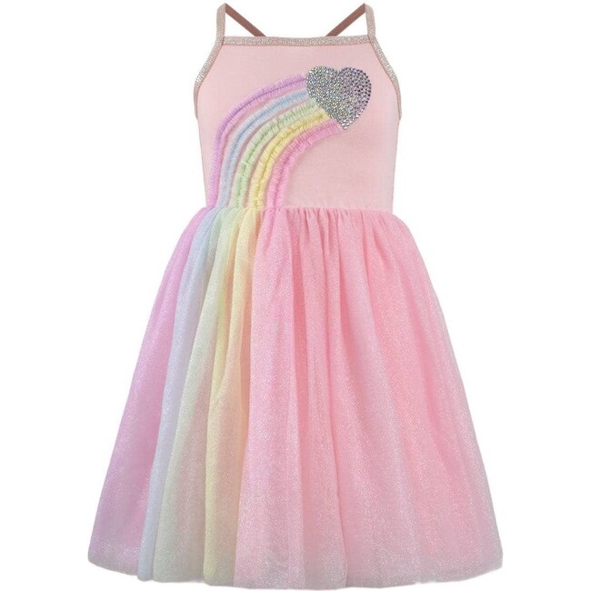 Heart Rainbow Tulle Dress