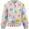 Rainbow Emoji Sequin Bomber - Jackets - 1 - thumbnail