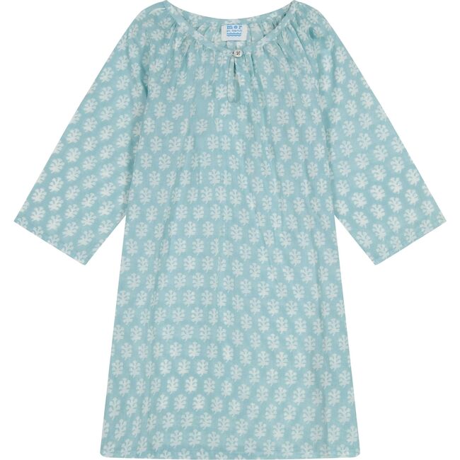 Girl's "Le Reve" St Barth Caftan Seafoam Booty, Blue