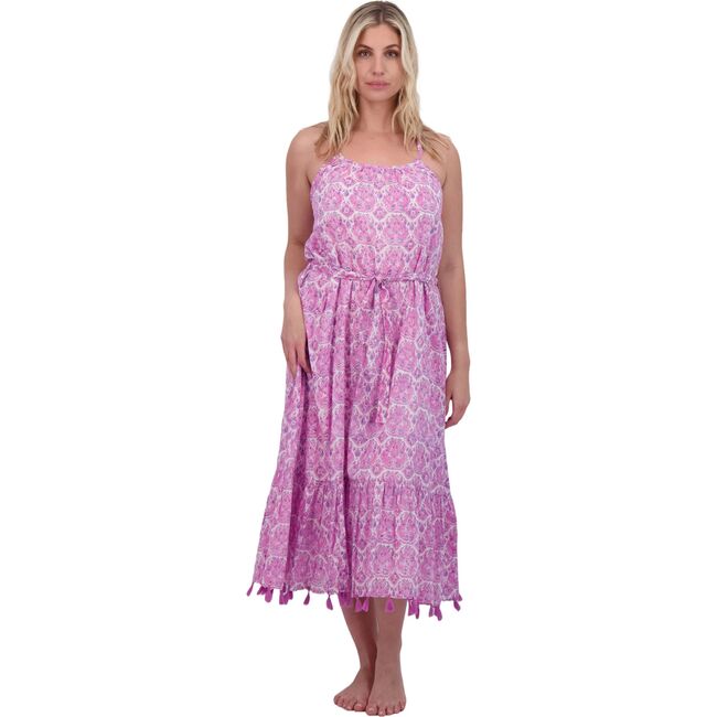 Chantal Women's Sundress Pink Paisley, Pink - Dresses - 2