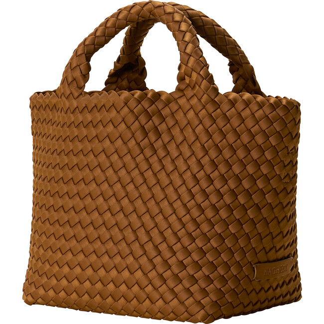 St Barths Small Tote, Teak - Bags - 3