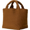 St Barths Small Tote, Teak - Bags - 3