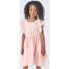 Girls Elsie Dress, Ballerina Embroidery - Dresses - 2