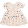 Girls Charlie Dress, Multi Tiny Horses - Dresses - 6