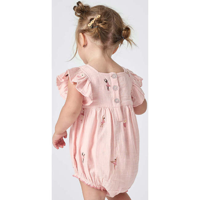 Baby Girl Elsie Bubble, Ballerina Embroidery - Onesies - 4