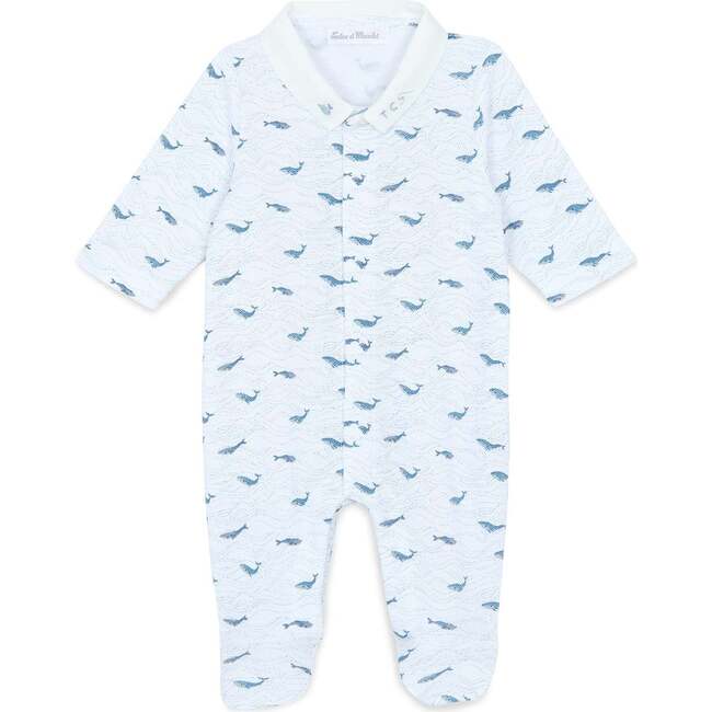 Whale Whale Whale Footed Pajamas