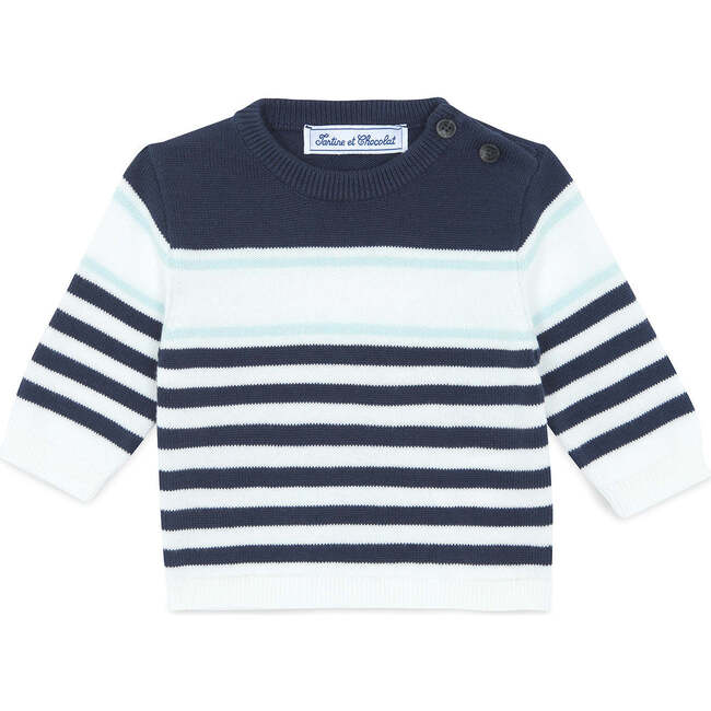 Sailor Stripes Baby Sweater