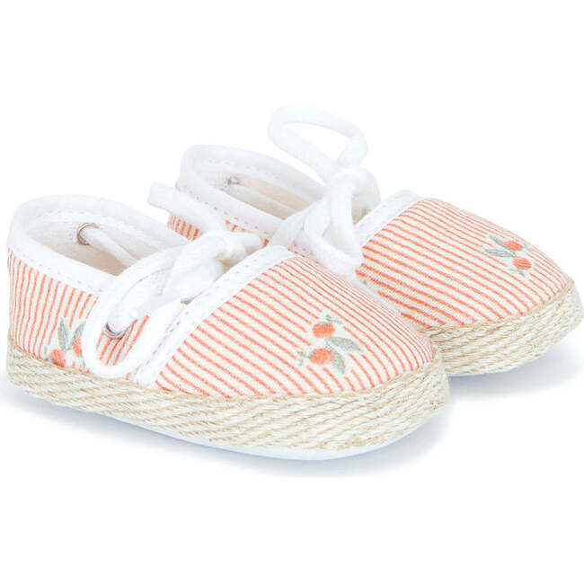 Poppy Stripes Baby Shoes