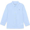 Azure Stripes Collared Shirt - Shirts - 1 - thumbnail