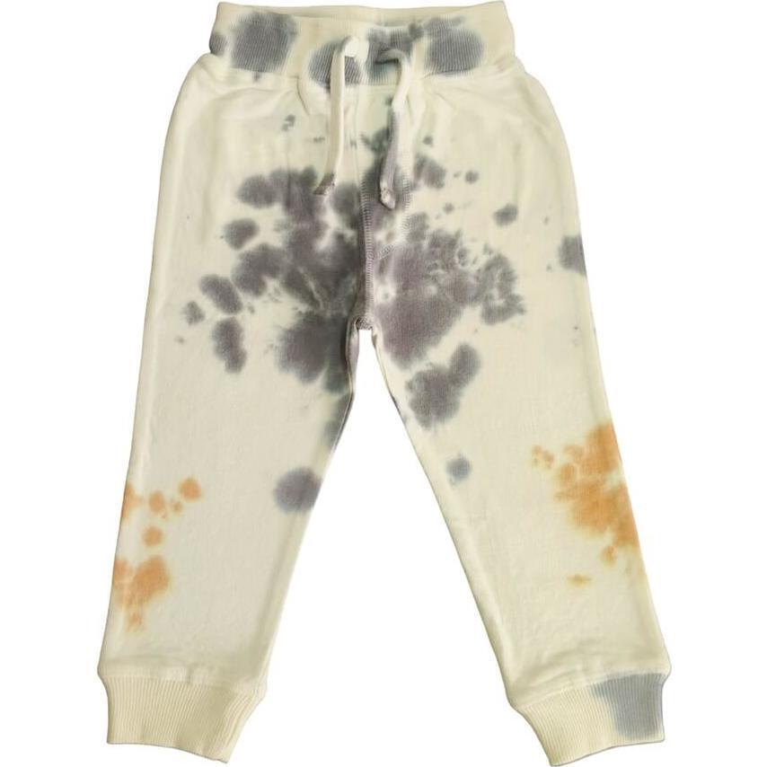 Kids Tie Dye Jogger Pants, Navy - Pants - 1