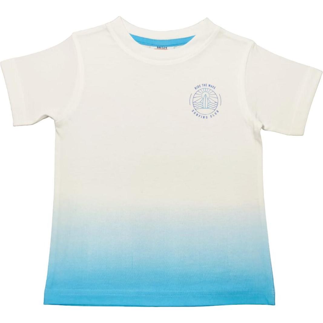 Kids Short Sleeve Tee, Ride the Wave - T-Shirts - 1
