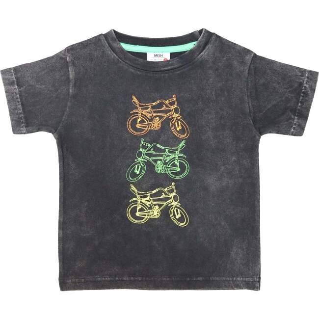 Kids Short Sleeve Enzyme Tee, Bikes