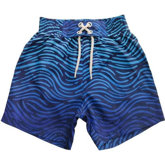 Baby Swim Board Shorts, Ride the Wave - Swim Trunks - 1