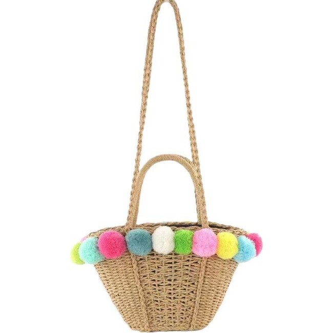 Pom Pom Beach Bag