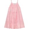 Women's Sabine Ikat Swing Sundress, Soft Pink - Dresses - 1 - thumbnail