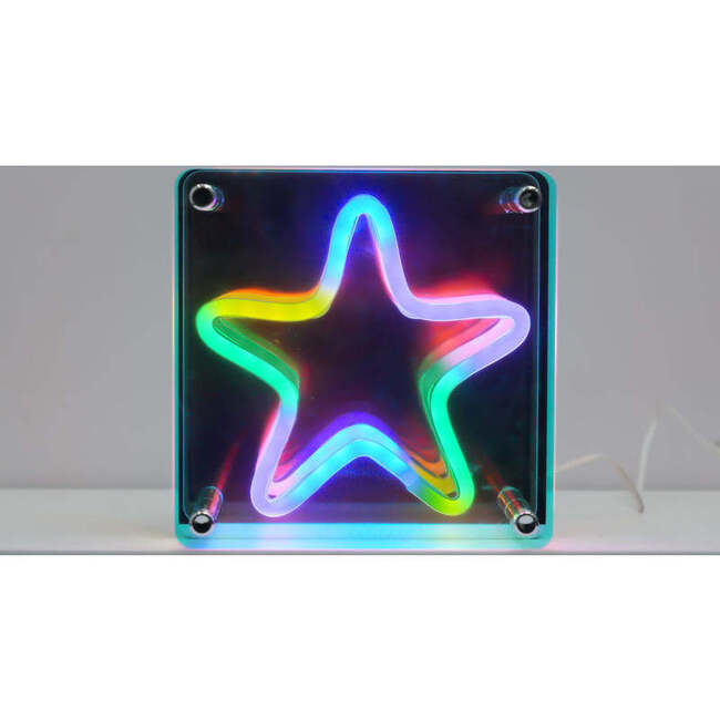 Neon Star 3D Light Effect - Lighting - 1