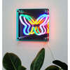 Neon Butterfly 3D Light Effect - Lighting - 3