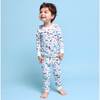 Organic Long Sleeve Pajamas, Transportation - Pajamas - 2