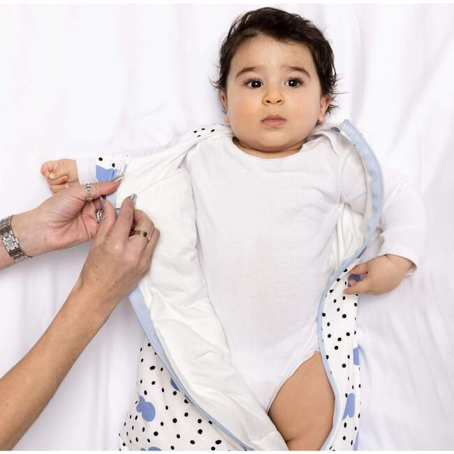 One & Done Sleep Sack, Blue Clouds - Sleep Sacks - 3