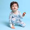 Organic Long Sleeve Pajamas, Transportation - Pajamas - 4