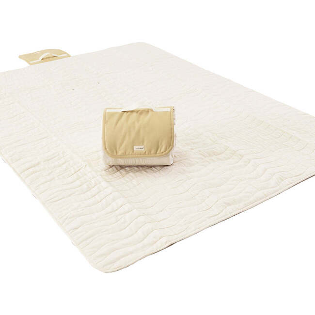 Premium Indoor / Outdoor Jumbo Portable Playmat, Cream