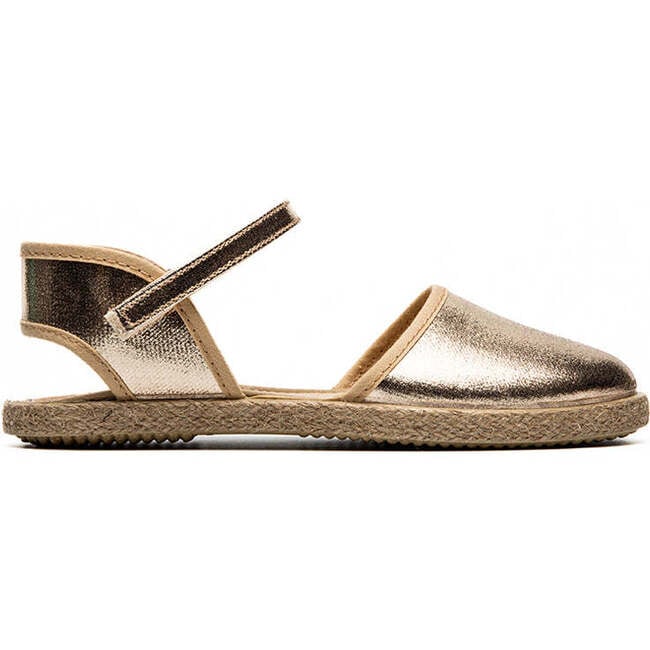 Abigail Sandal, Gold - Mary Janes - 1