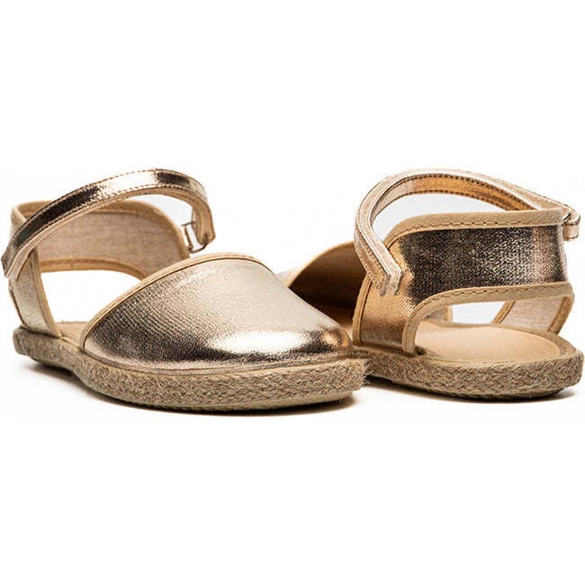 Abigail Sandal, Gold - Mary Janes - 2