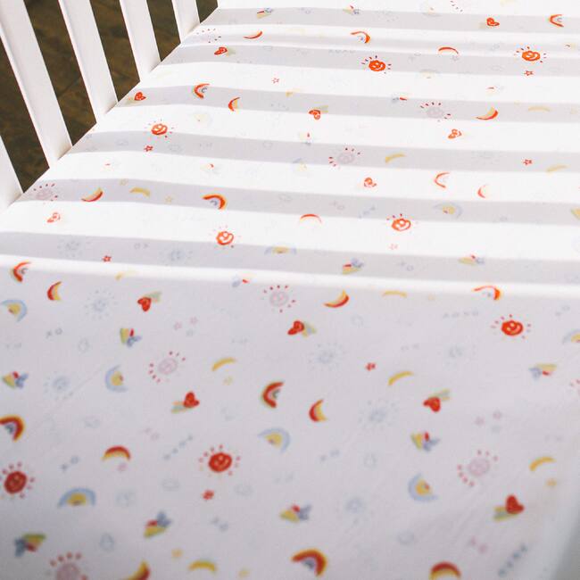 Crib Sheet, Kiss Me Goodnight - Crib Sheets - 3