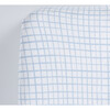 Crib Sheet, Blue Window Pane - Crib Sheets - 1 - thumbnail