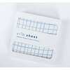 Crib Sheet, Blue Window Pane - Crib Sheets - 4