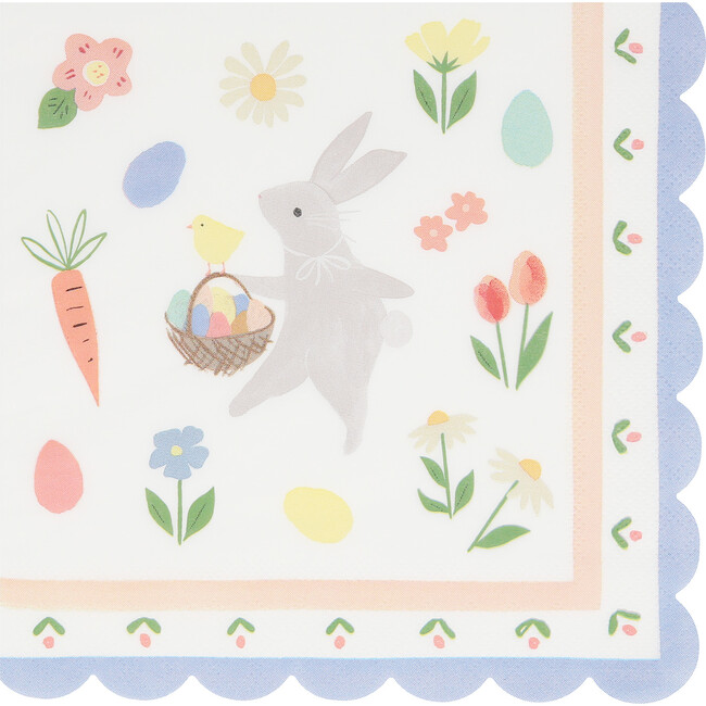 Easter Bunny Large Napkins - Tableware - 1