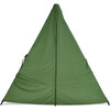Green Waterproof Weather Cover for Hangout Pod Stand - Outdoor Decor - 1 - thumbnail
