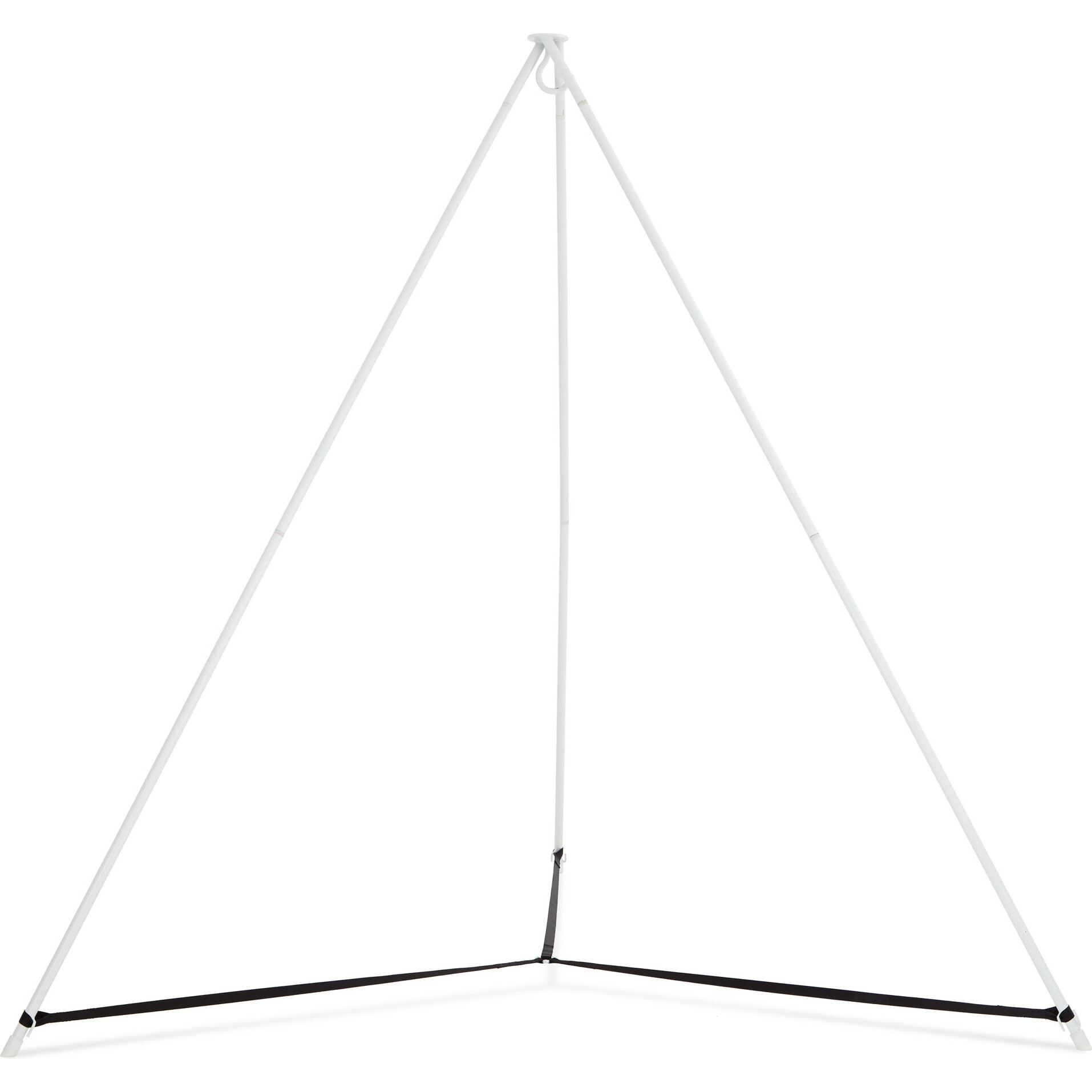 White Hangout Pod Tripod Stand - Outdoor Decor - 1
