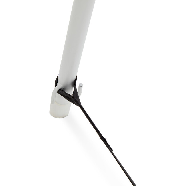 White Hangout Pod Tripod Stand - Outdoor Decor - 3