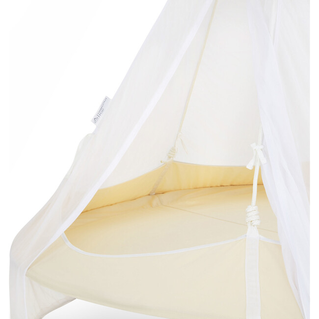 Sheer White Mosquito Net for Hangout Pod - Outdoor Decor - 3