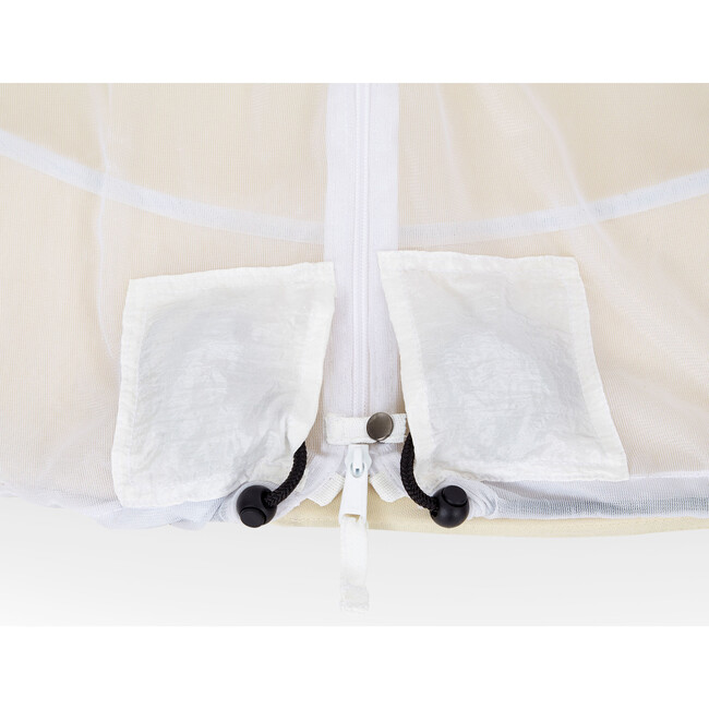 Sheer White Mosquito Net for Hangout Pod - Outdoor Decor - 5