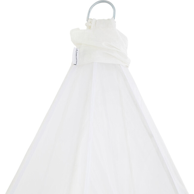 Sheer White Mosquito Net for Hangout Pod - Outdoor Decor - 6