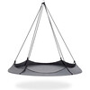 Grey Hangout Pod 6ft Circular Family Hammock Bed - Outdoor Decor - 1 - thumbnail