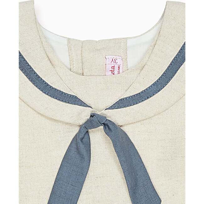 Oatmeal Montego Baby Romper - Rompers - 2