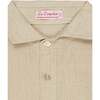 Oatmeal Miguel Cotton Long Sleeve Boy Shirt - Shirts - 2