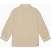 Oatmeal Miguel Cotton Long Sleeve Boy Shirt - Shirts - 3