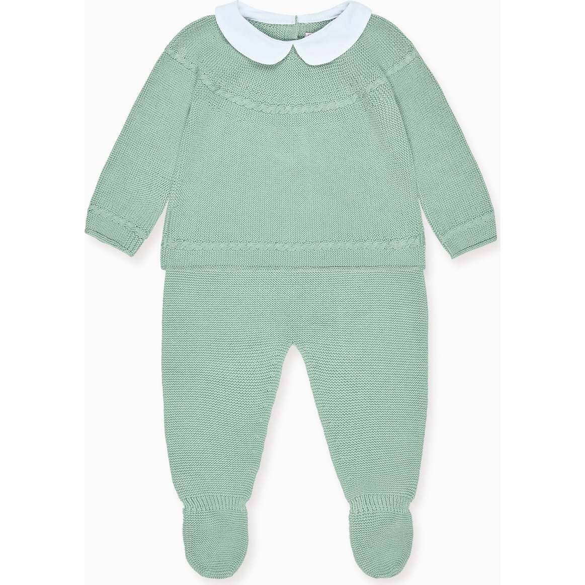 Sage Dali Cotton Baby Knitted Set - Mixed Apparel Set - 1
