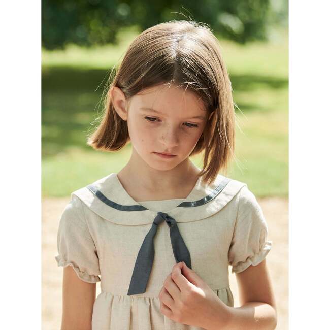Oatmeal Cordelia Girl Dress - Dresses - 5