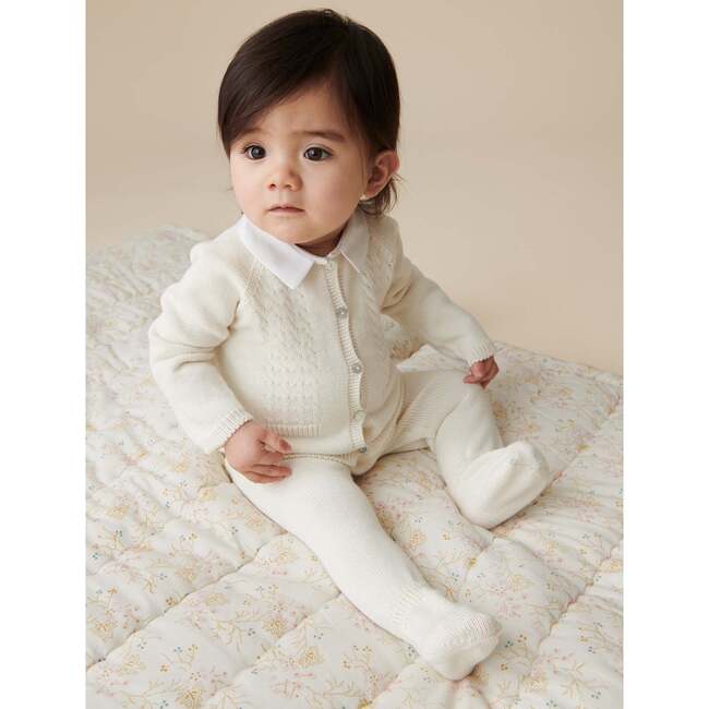 Ivory Marlo Cotton Baby Knitted Set - Mixed Apparel Set - 2