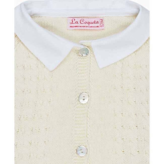 Ivory Marlo Cotton Baby Knitted Set - Mixed Apparel Set - 3