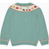 Sage Green Verano Cotton Girl Cardigan - Cardigans - 4