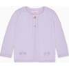 Lilac Arcona Cotton Girl Cardigan - Cardigans - 1 - thumbnail