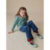 Sage Green Verano Cotton Girl Cardigan - Cardigans - 5