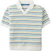 Roberto Waffle Polo Shirt, Multicolor - Polo Shirts - 1 - thumbnail